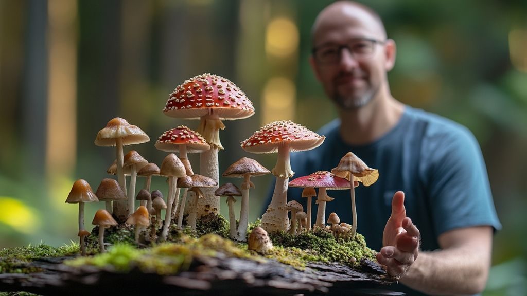 Comment différencier l’amanite tue-mouches des autres champignons rouges à points blancs ?