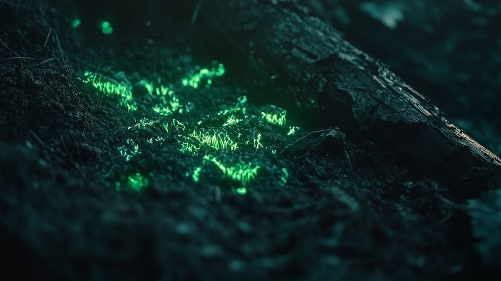 Comment différencier panellus stipticus d'autres champignons luminescents ?