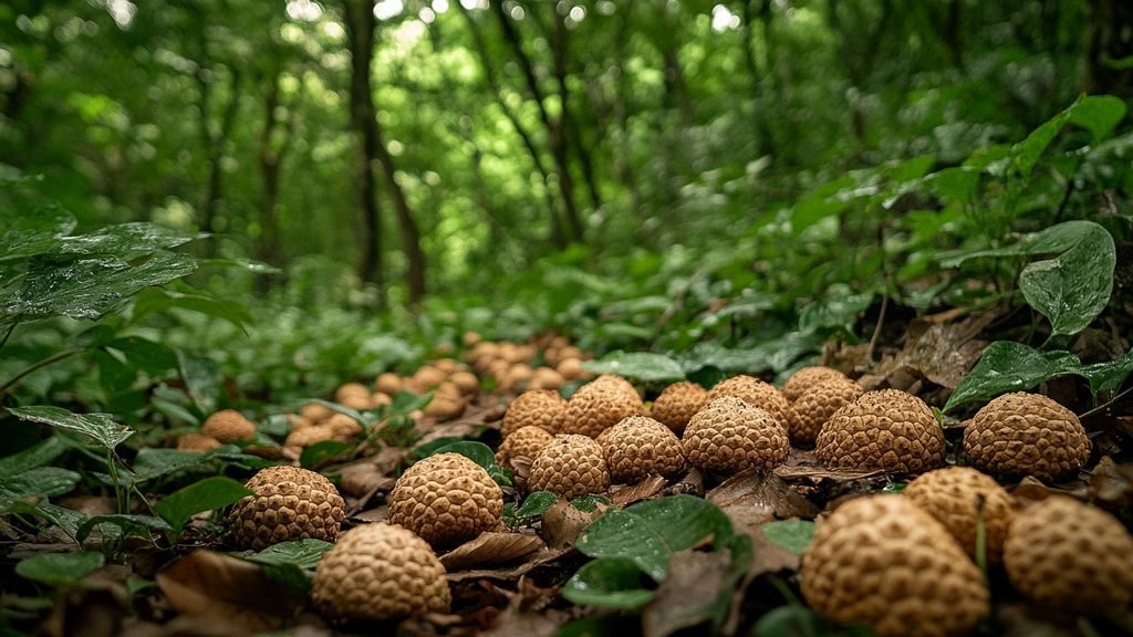 Comment la truffe noire pousse-t-elle en symbiose avec les arbres