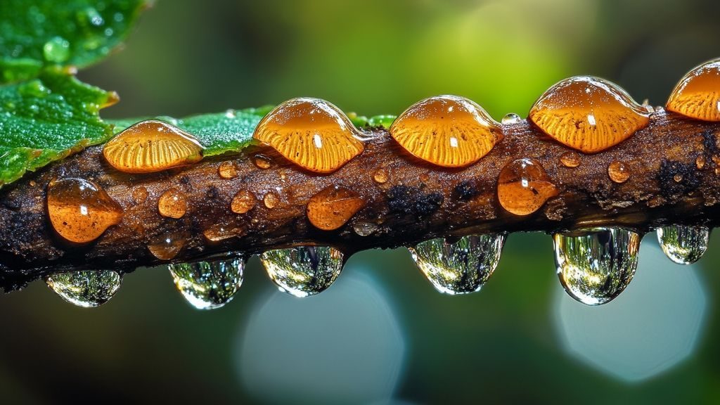 Comment le Ganoderma applanatum se reproduit-il et quel est le rôle des spores ?