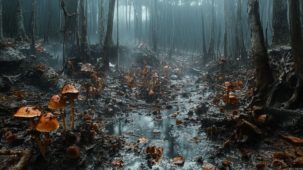Où trouve-t-on Volvariella bombycina dans la nature ?