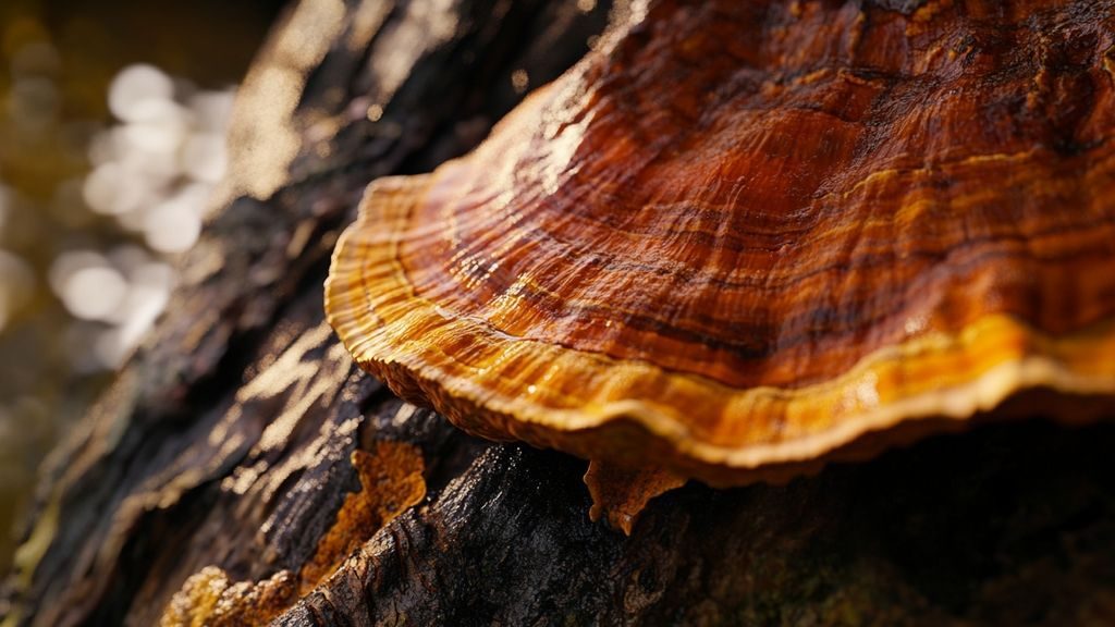 Où trouve-t-on le Ganoderme de Tsuga et sur quels substrats se développe-t-il ?