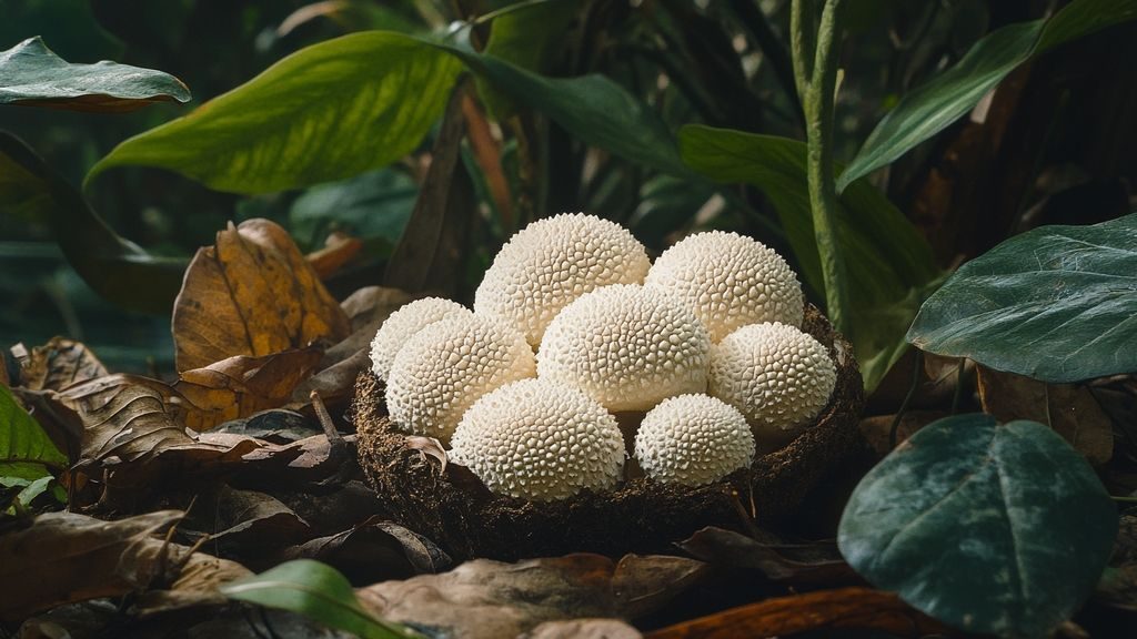Quel rôle écologique joue l’asterophora lycoperdoides dans la forêt ?