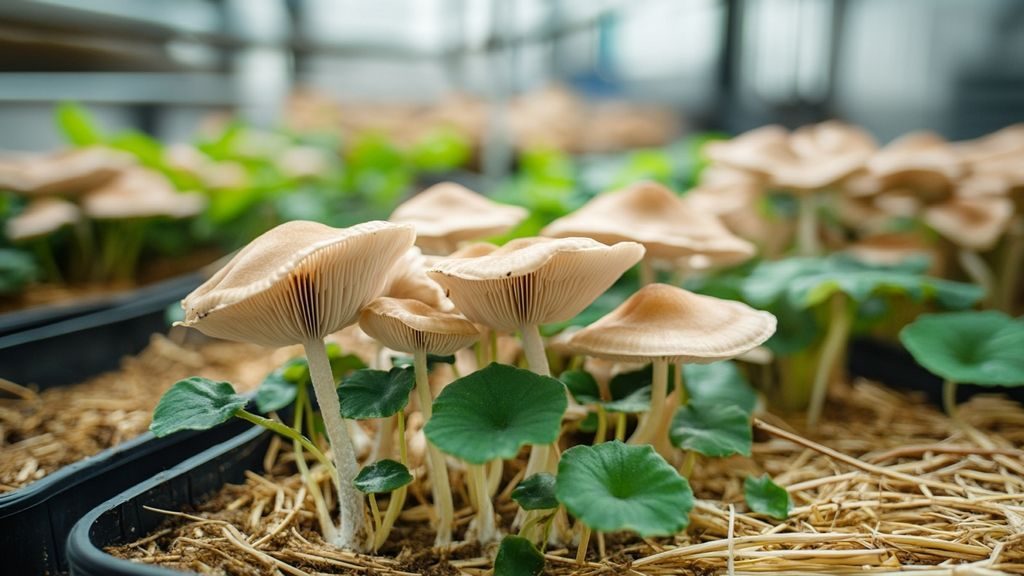 Quelles sont les méthodes de culture et de récolte du Stropharia rugosoannulata ?