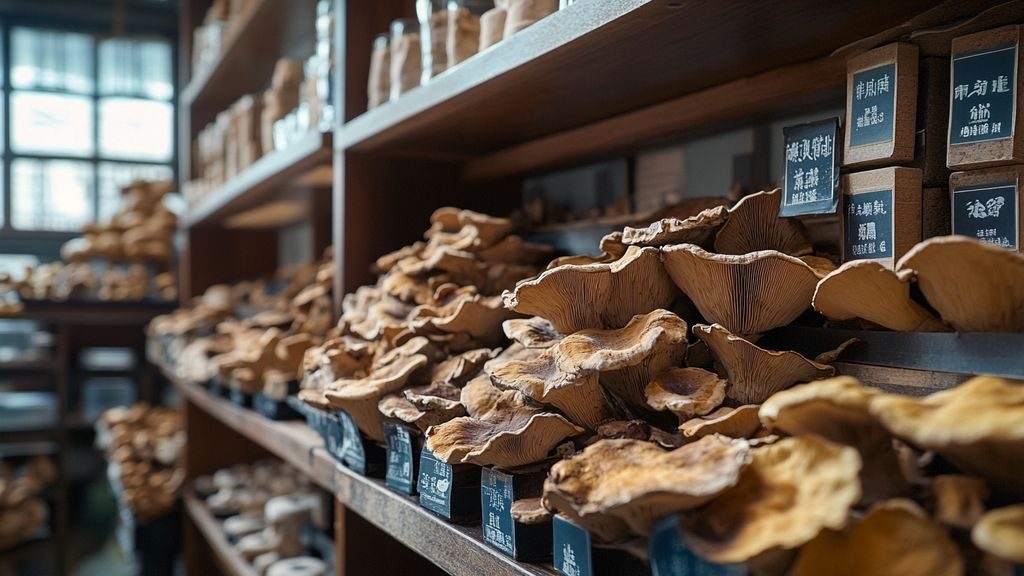 Quels usages et propriétés sont associés au Ganoderme de Tsuga dans la tradition et la recherche ?