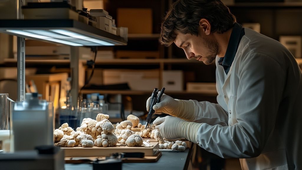 Quels usages pratiques et intérêts scientifiques présente asterophora lycoperdoides ?