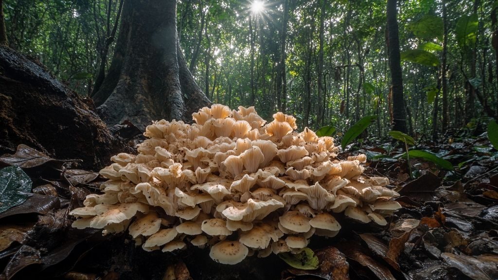 Quiz sur Mycène pure Mycena pura