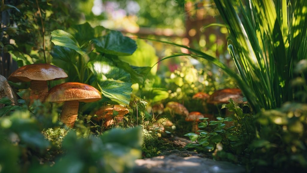 Comment favoriser la fructification des champignons dans un potager permaculturel