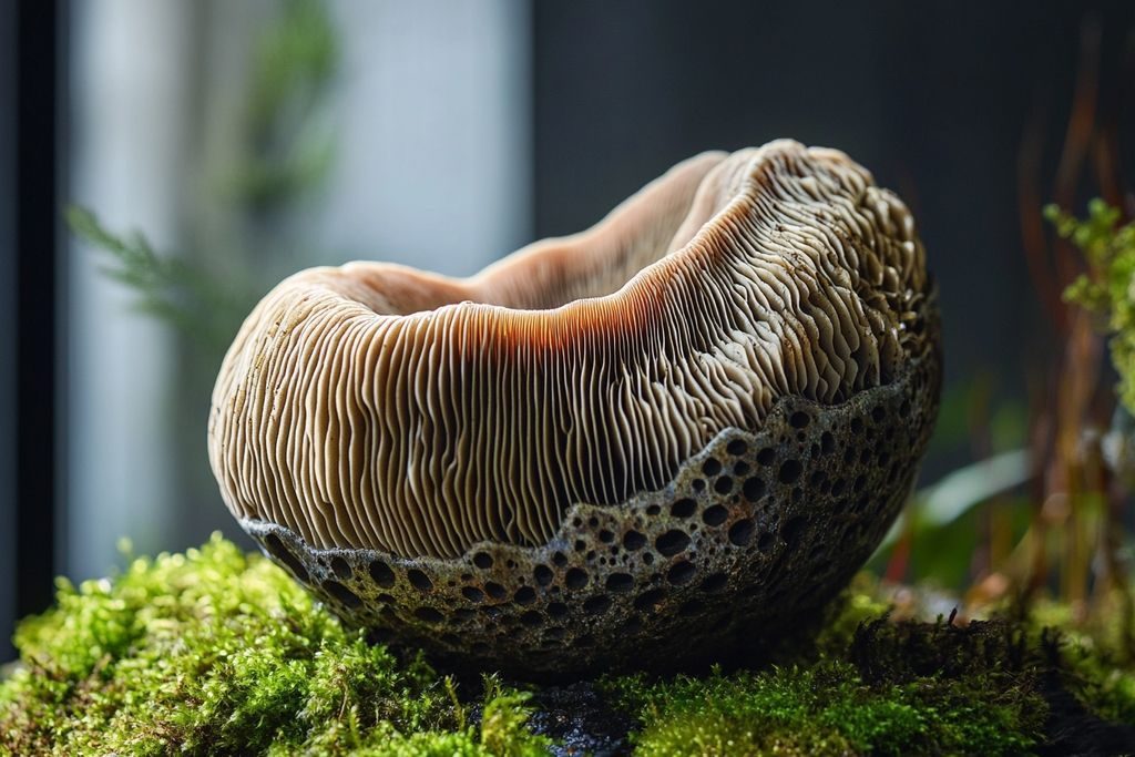 Lentinus edodes var. tigrinus
