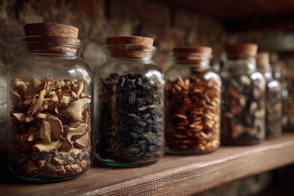 Comment sécher les champignons fraîchement cultivés ?