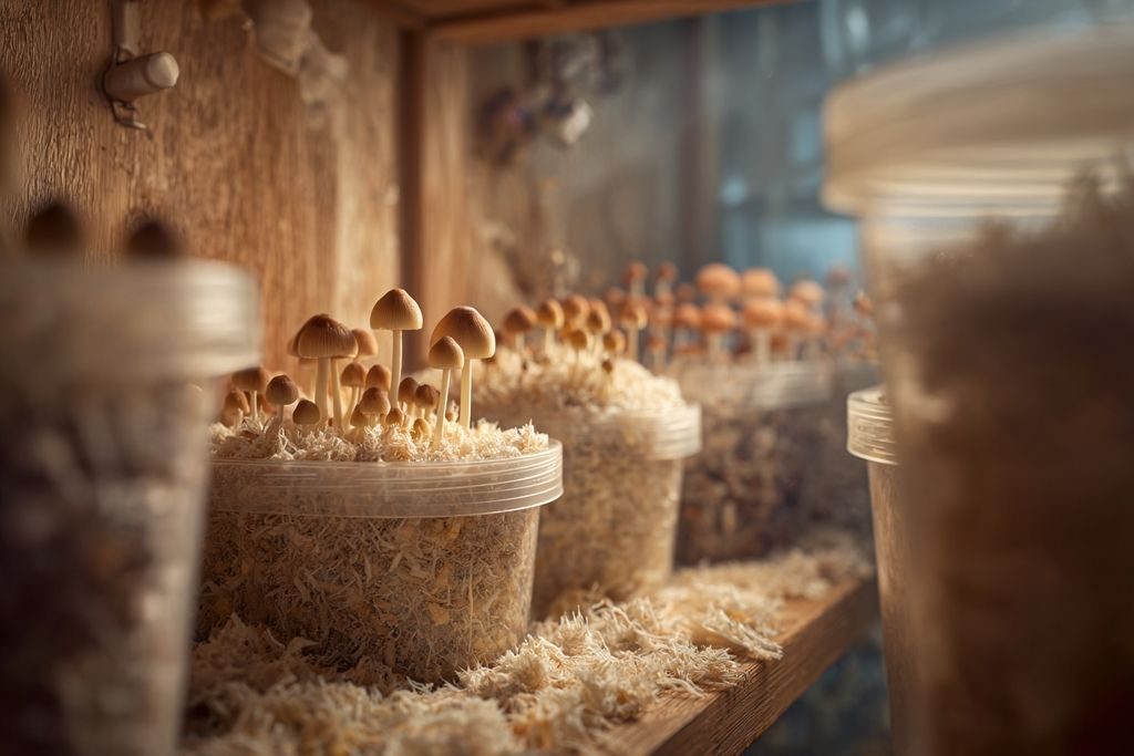 Culture de champignons sur sciure : quels avantages ?